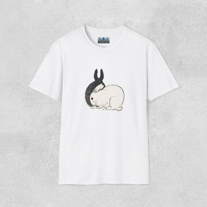 Artistic Bunny Unisex Softstyle T-Shirt