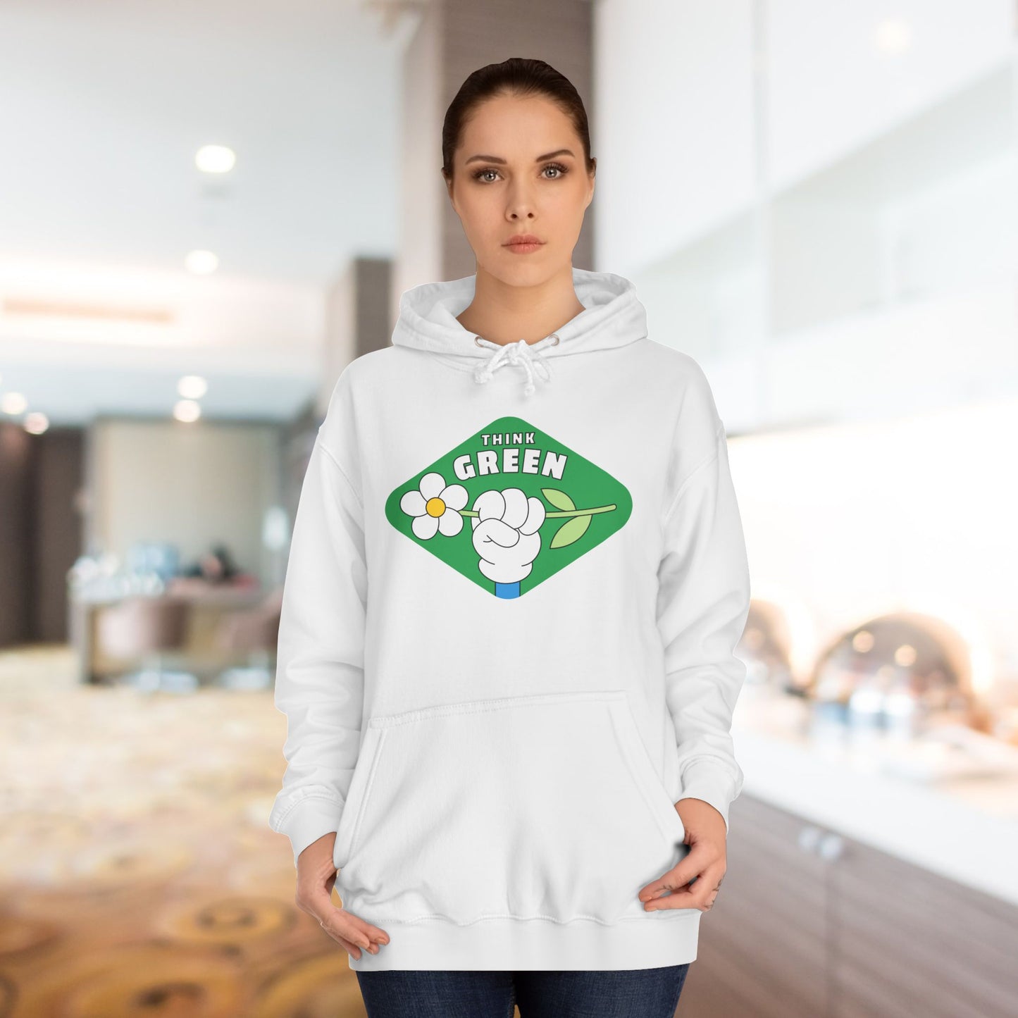 Think Green College Hoodie