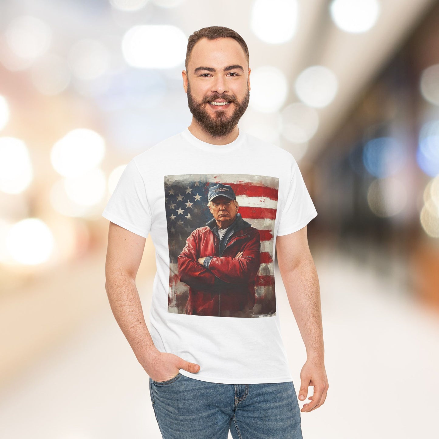 American Pride Unisex Heavy Cotton Tee