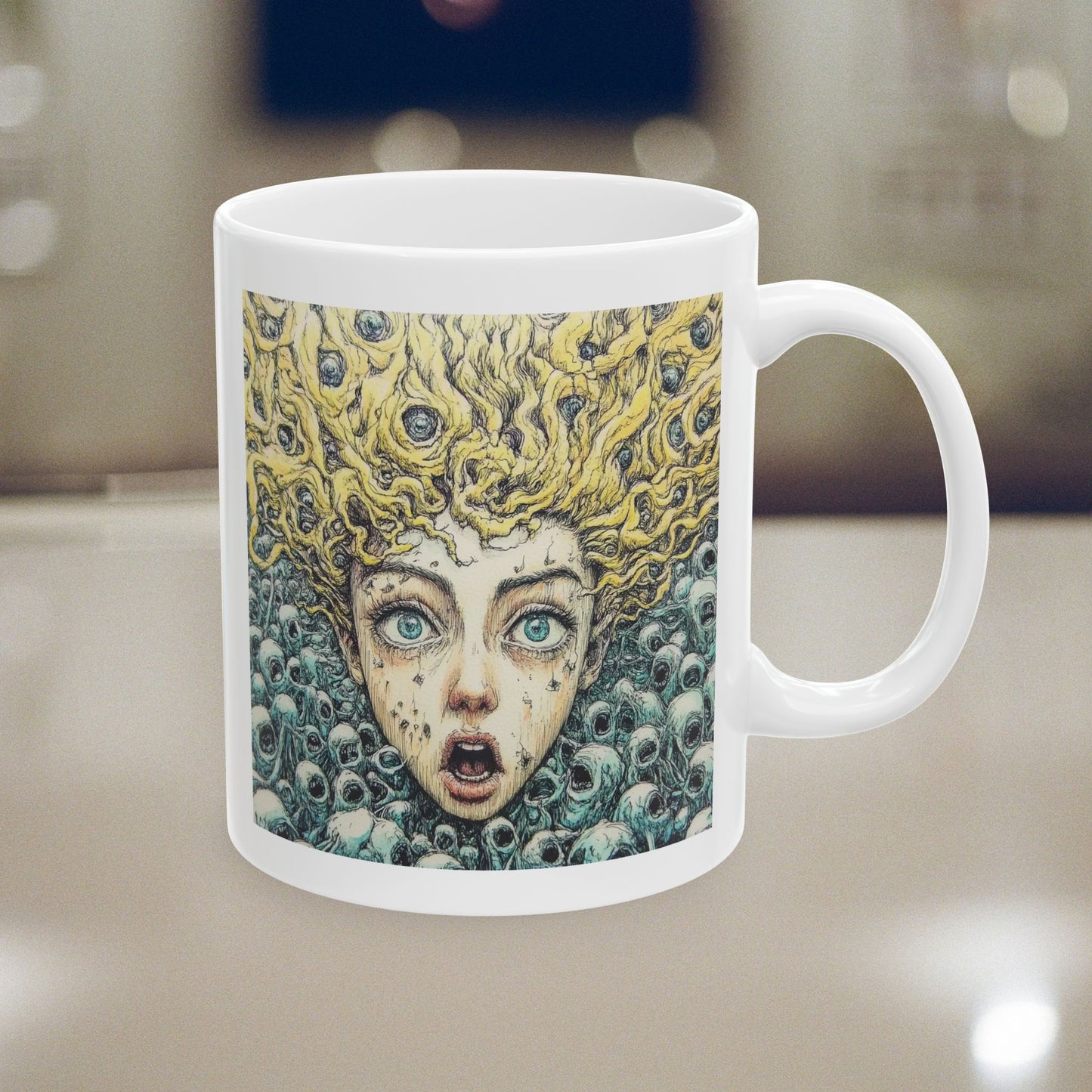 Surreal Artistry Ceramic Mug