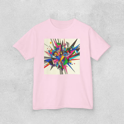 Colorful Geometric Kids Heavy Cotton™ Tee