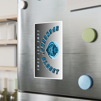 Spencers' Closet Kiss-Cut Vinyl Decals - Bold Graphic Stickers for Personalization and Decor