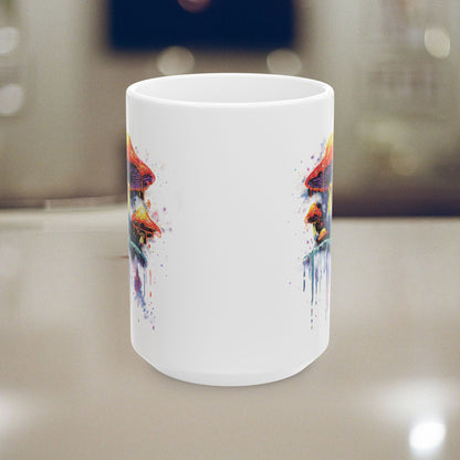 Mushroom Melt Artistic Ceramic Mug (11oz & 15oz)