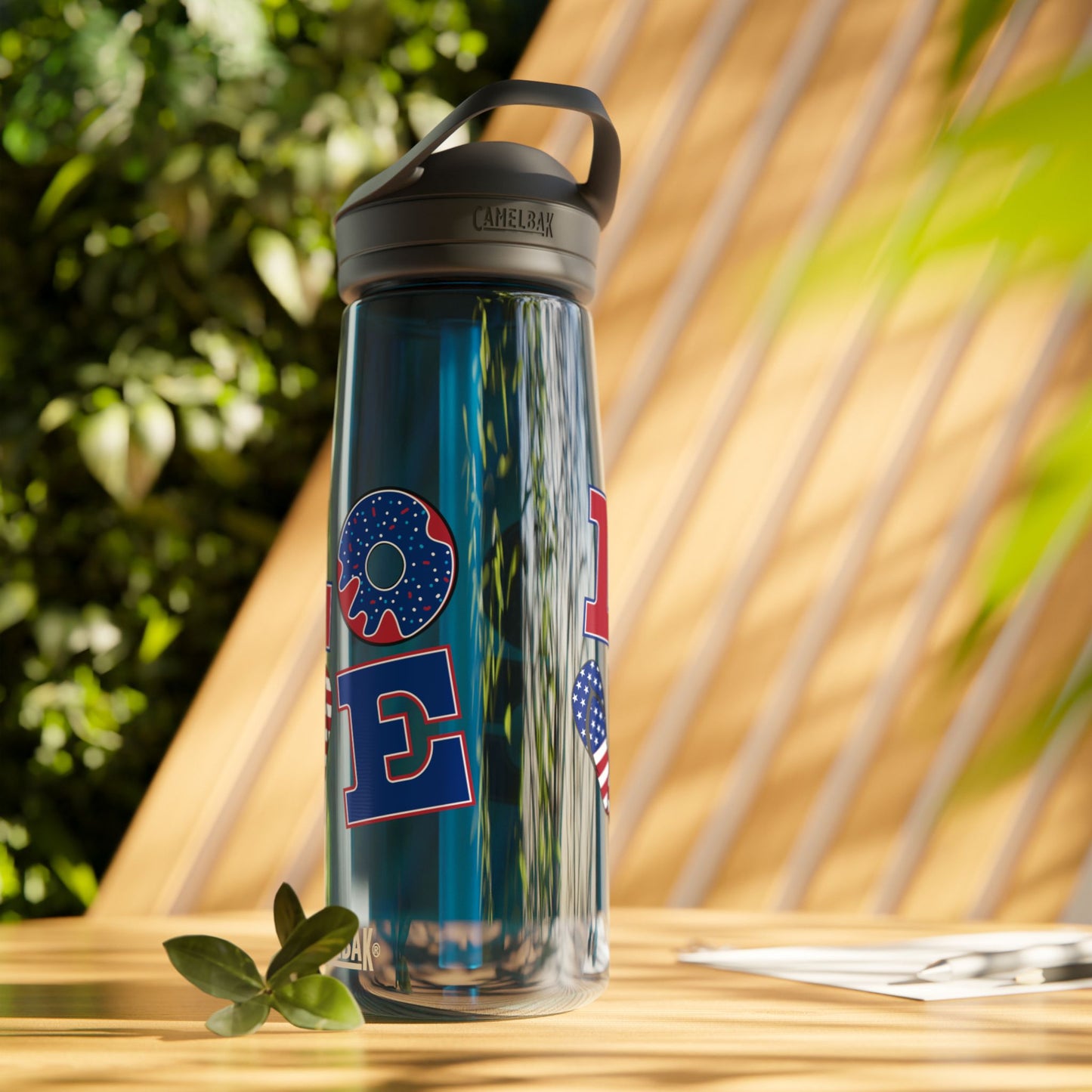 Patriotic Love Water Bottle - 20oz/25oz