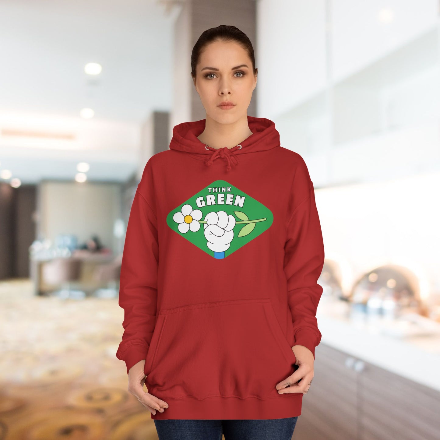 Think Green College Hoodie