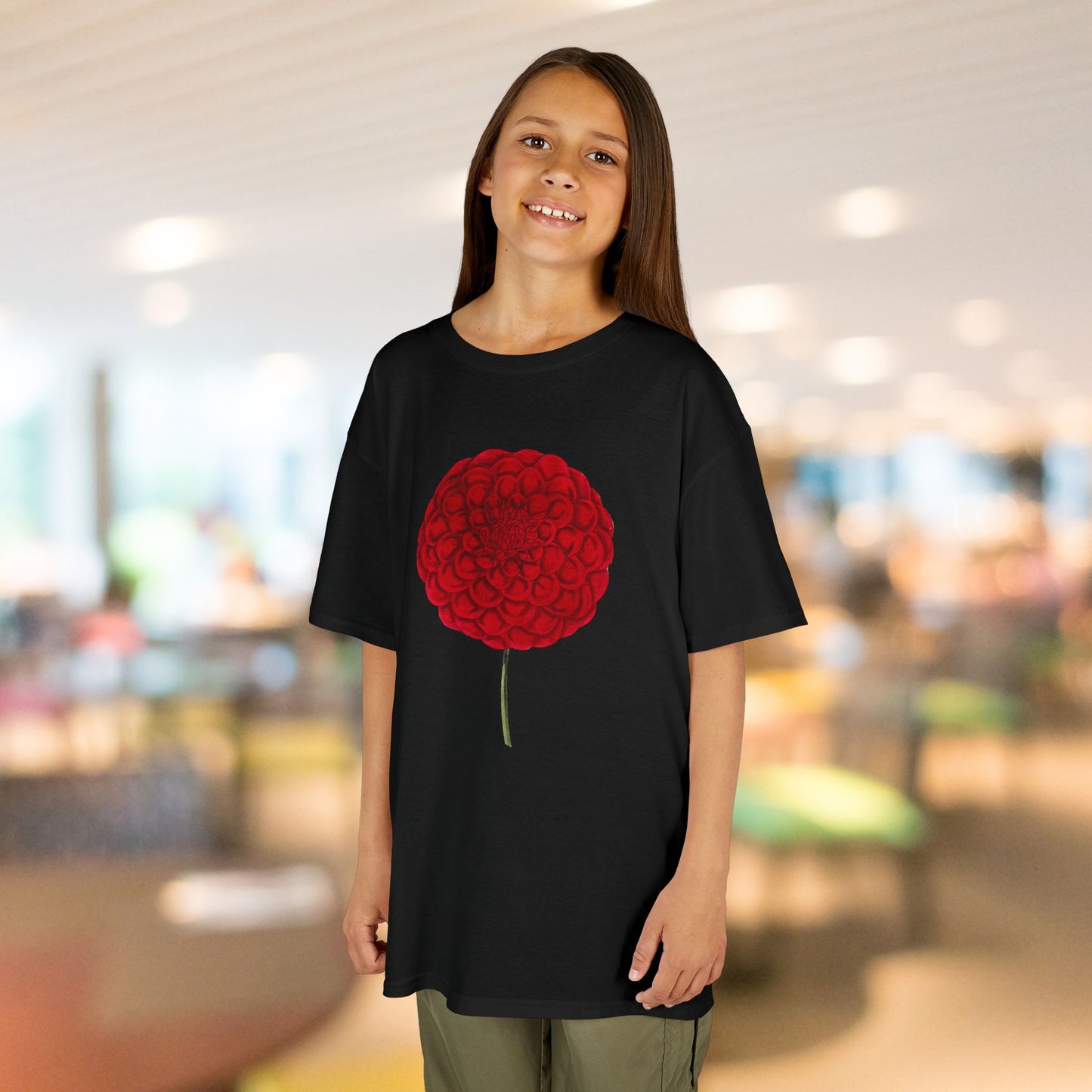 Red Dahlia Kids Heavy Cotton™ Tee