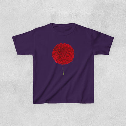 Red Dahlia Kids Heavy Cotton™ Tee