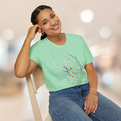 Wildflower Floral Women's Softstyle Tee