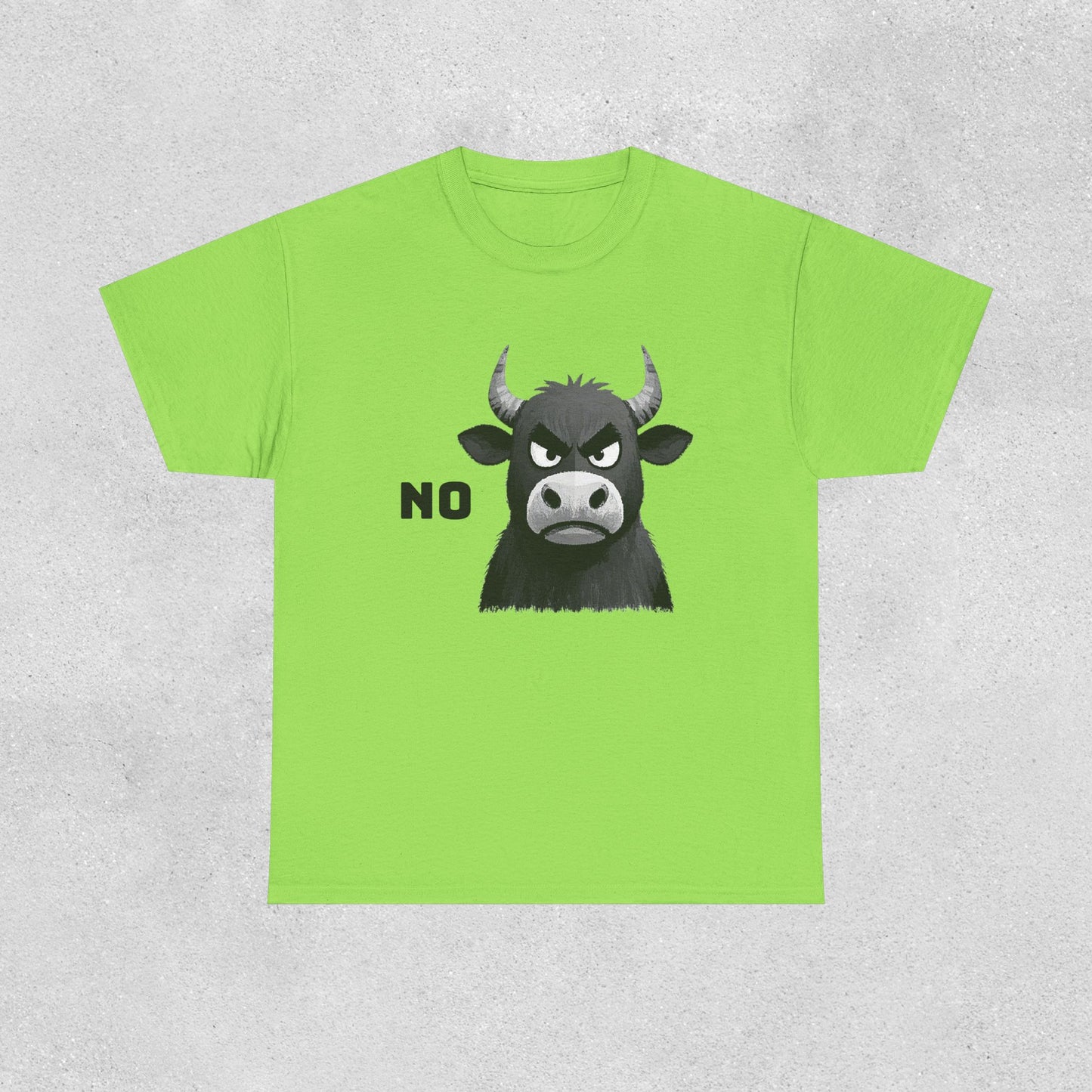 'NO' Bull Graphic Shirt