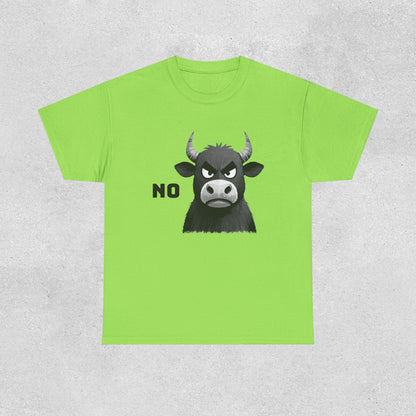 'NO' Bull Graphic Shirt