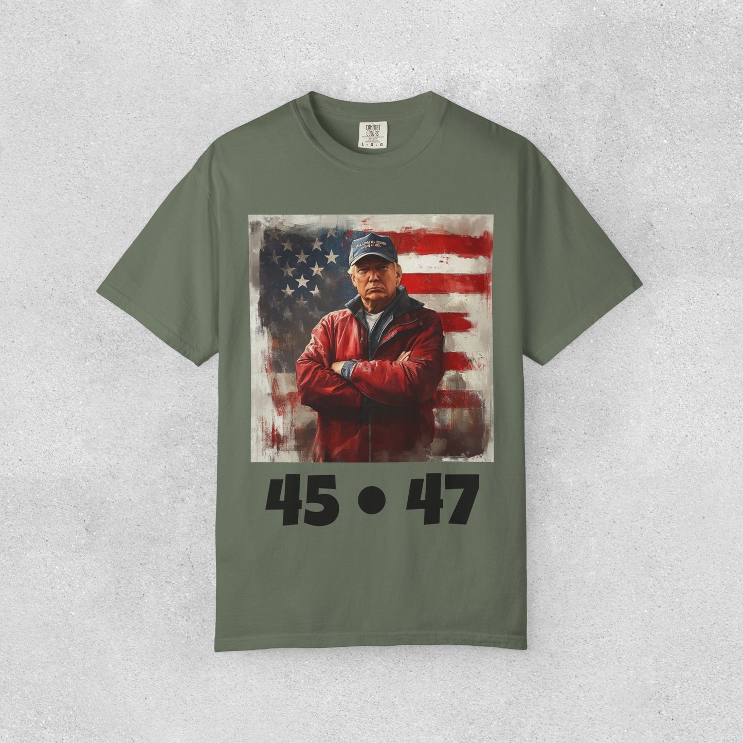 President Trump 45•47 Design T-Shirt