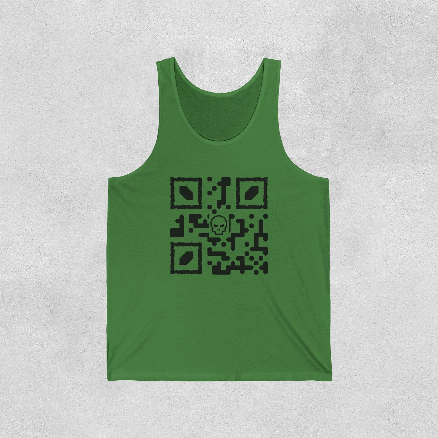 Cool QR Code Jersey Tank Top - IYKYK
