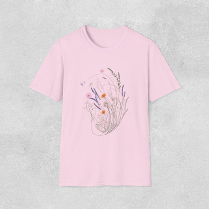 Wildflower Floral Women's Softstyle Tee