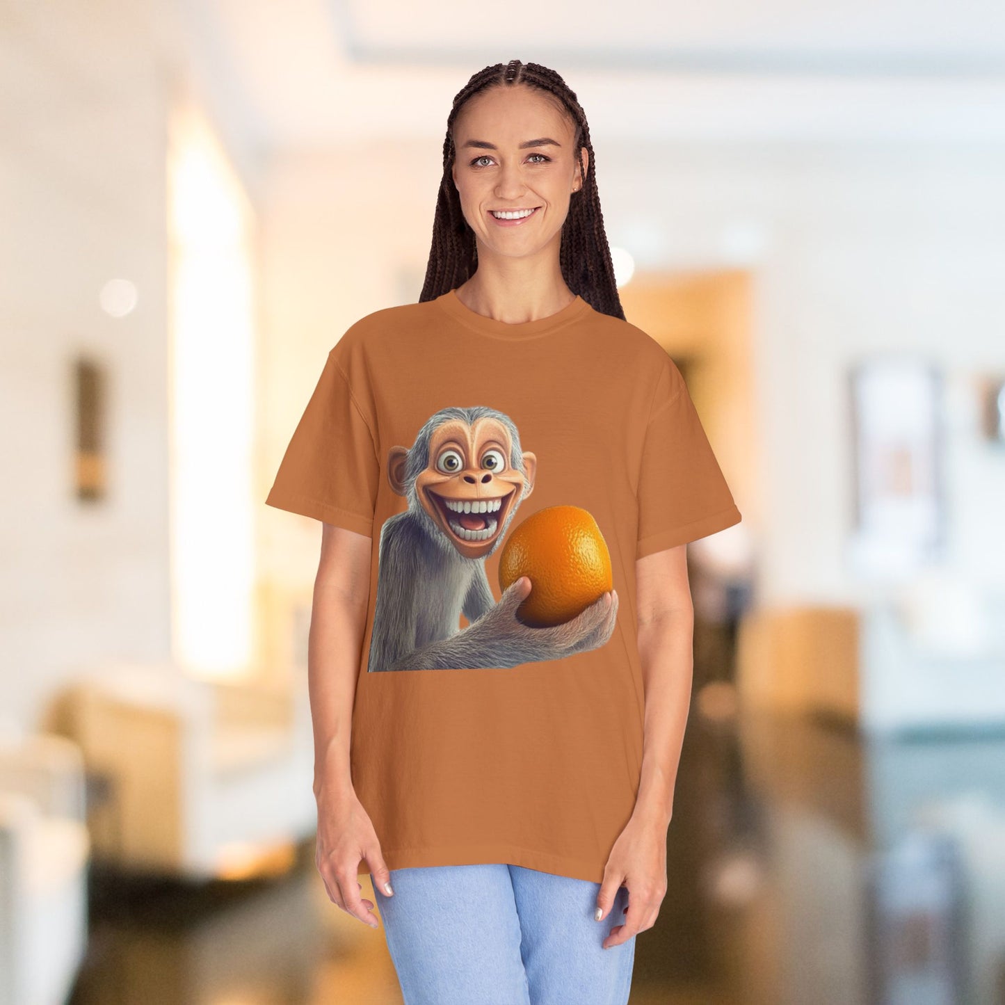 Silly Monkey Orange T-Shirt