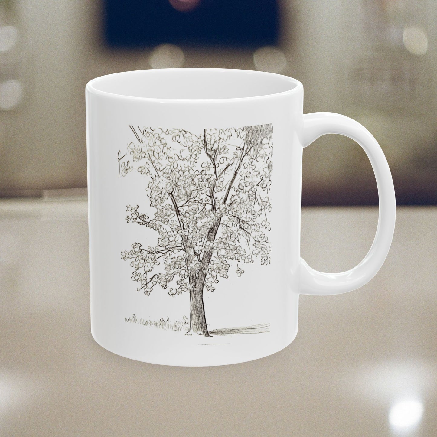Budding Tree Ceramic Mug - 11oz & 15oz