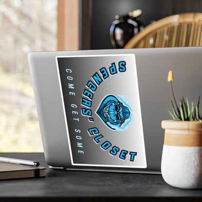 Spencers' Closet Kiss-Cut Vinyl Decals - Bold Graphic Stickers for Personalization and Decor