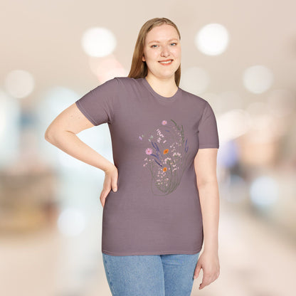 Wildflower Floral Women's Softstyle Tee