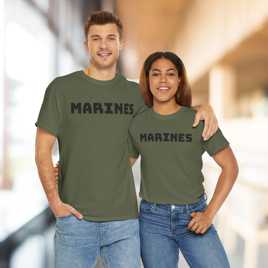 Marines Graphic Heavy Cotton T-shirt
