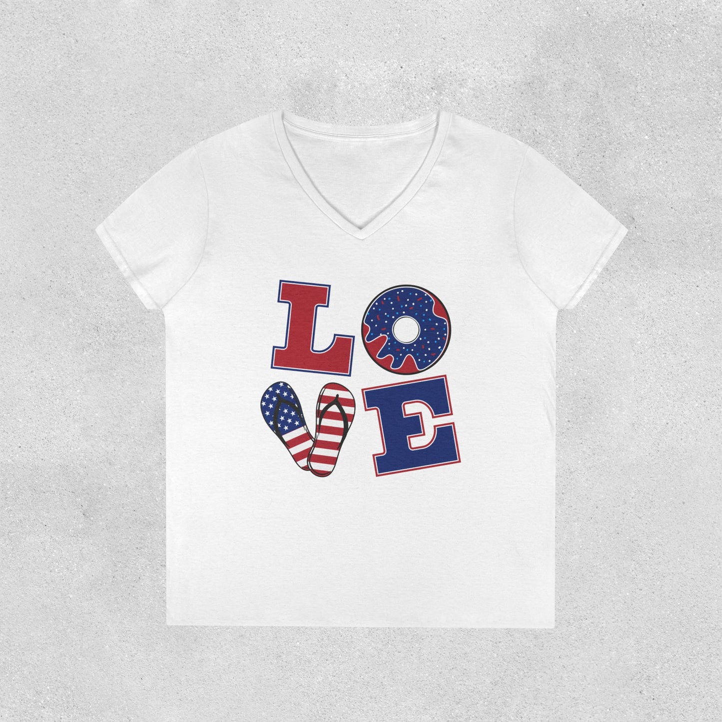 "Love" this V-Neck T-Shirt