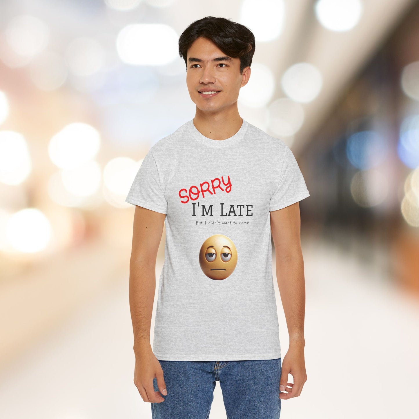 'Sorry I'm Late' Casual Tee