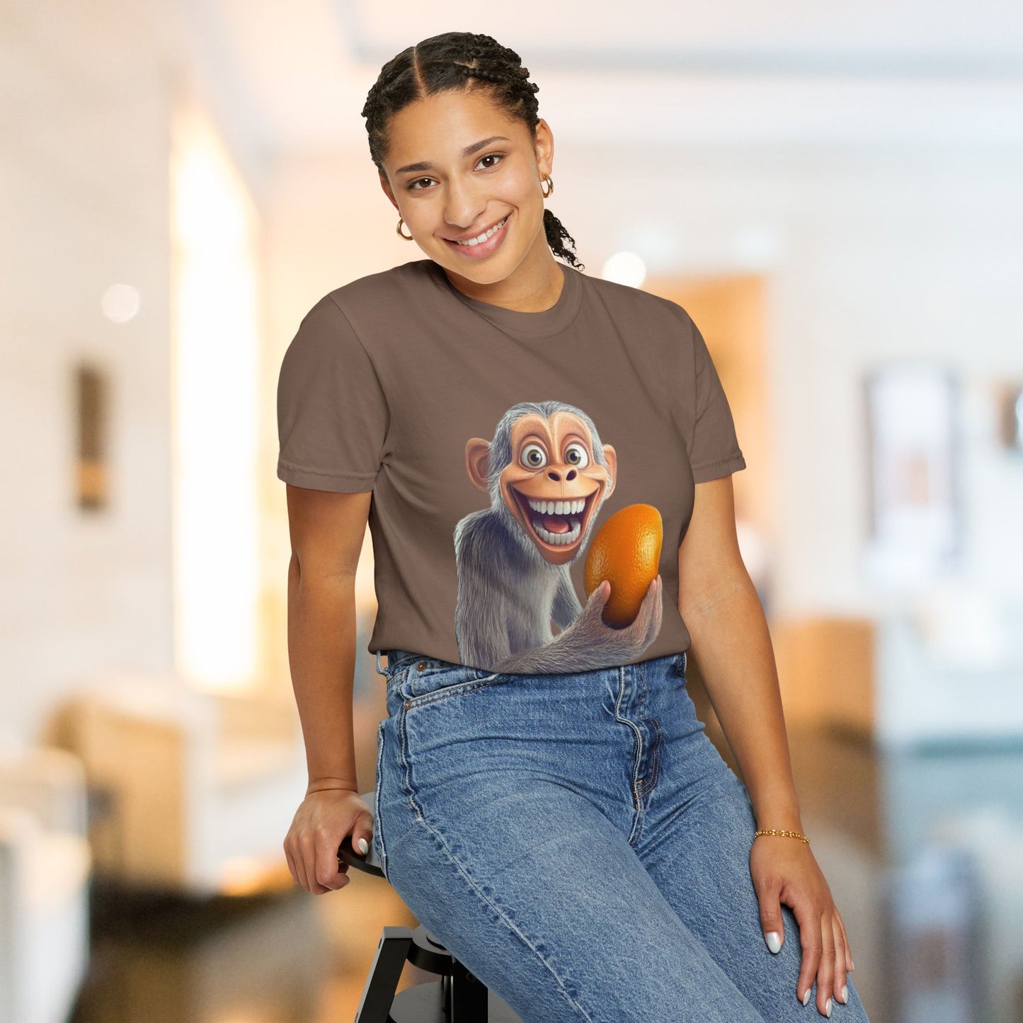 Silly Monkey Orange T-Shirt