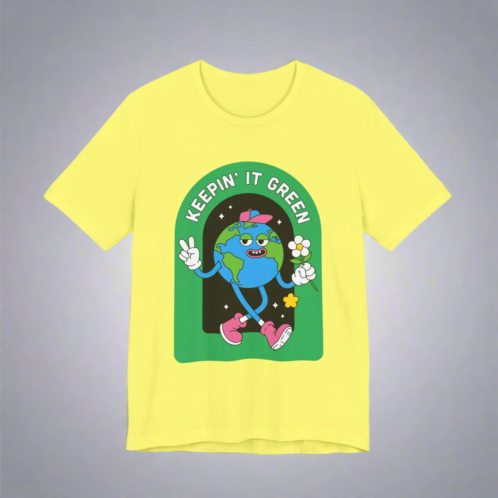 Keepin' It Green Unisex T-Shirt - Eco-Friendly Graphic Tee for Earth Lovers