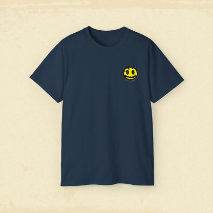Irritated Smiley Face Cotton Tee