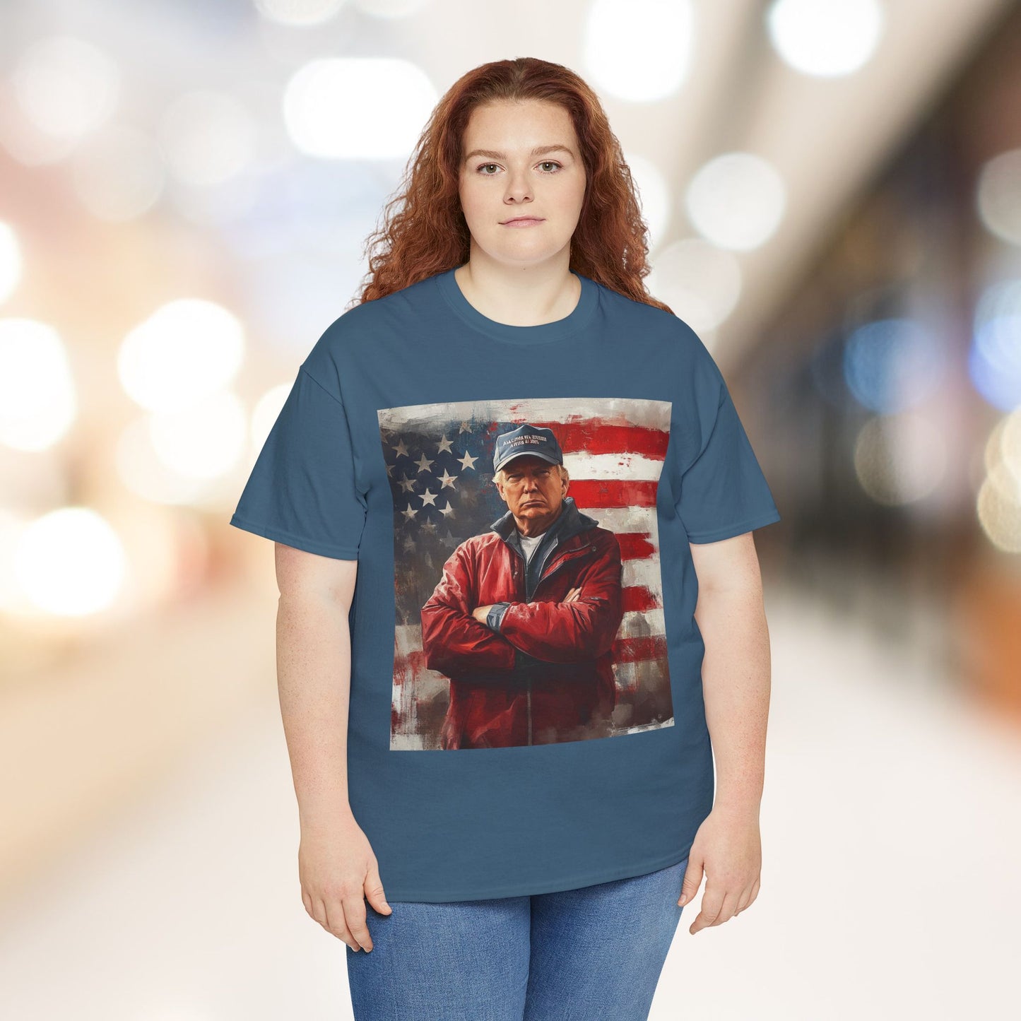 American Pride Unisex Heavy Cotton Tee