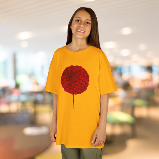 Red Dahlia Kids Heavy Cotton™ Tee