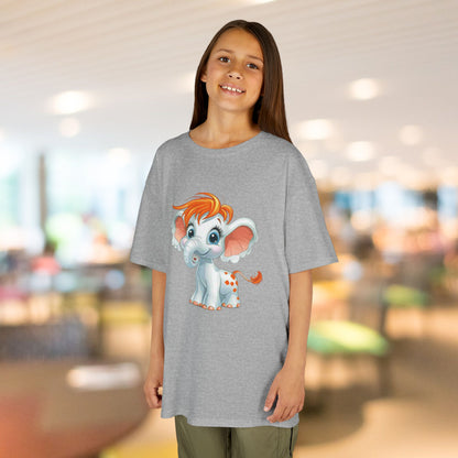 Red Headed Elephant Kids Tee