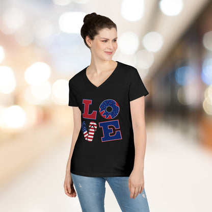 "Love" this V-Neck T-Shirt