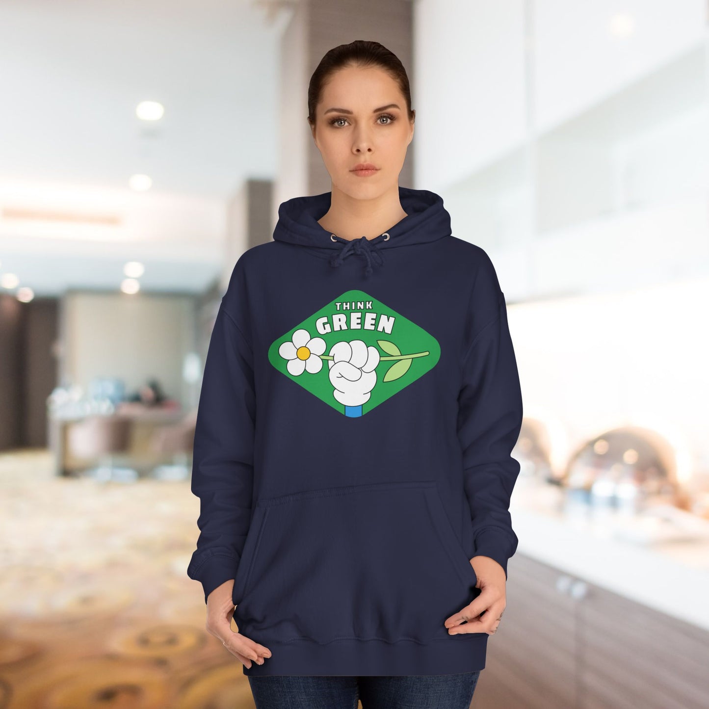 Think Green College Hoodie