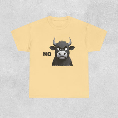 'NO' Bull Graphic Shirt