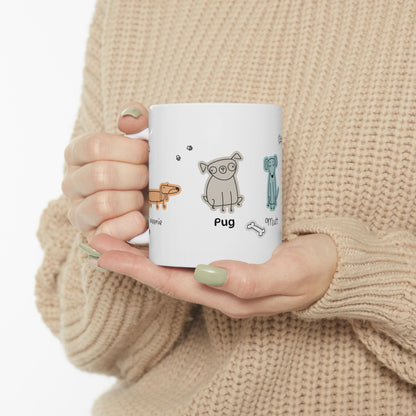 Pup Cup Ceramic Mug - 11oz & 15oz