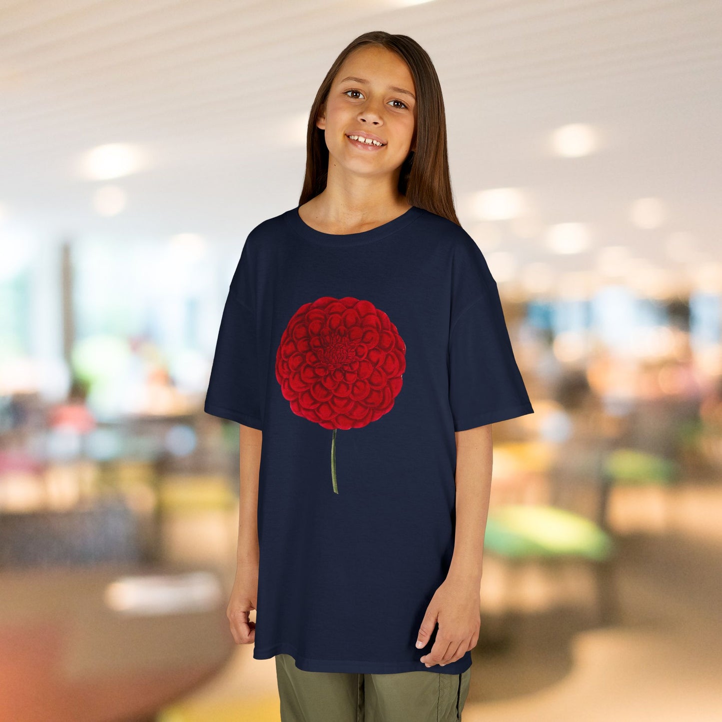 Red Dahlia Kids Heavy Cotton™ Tee