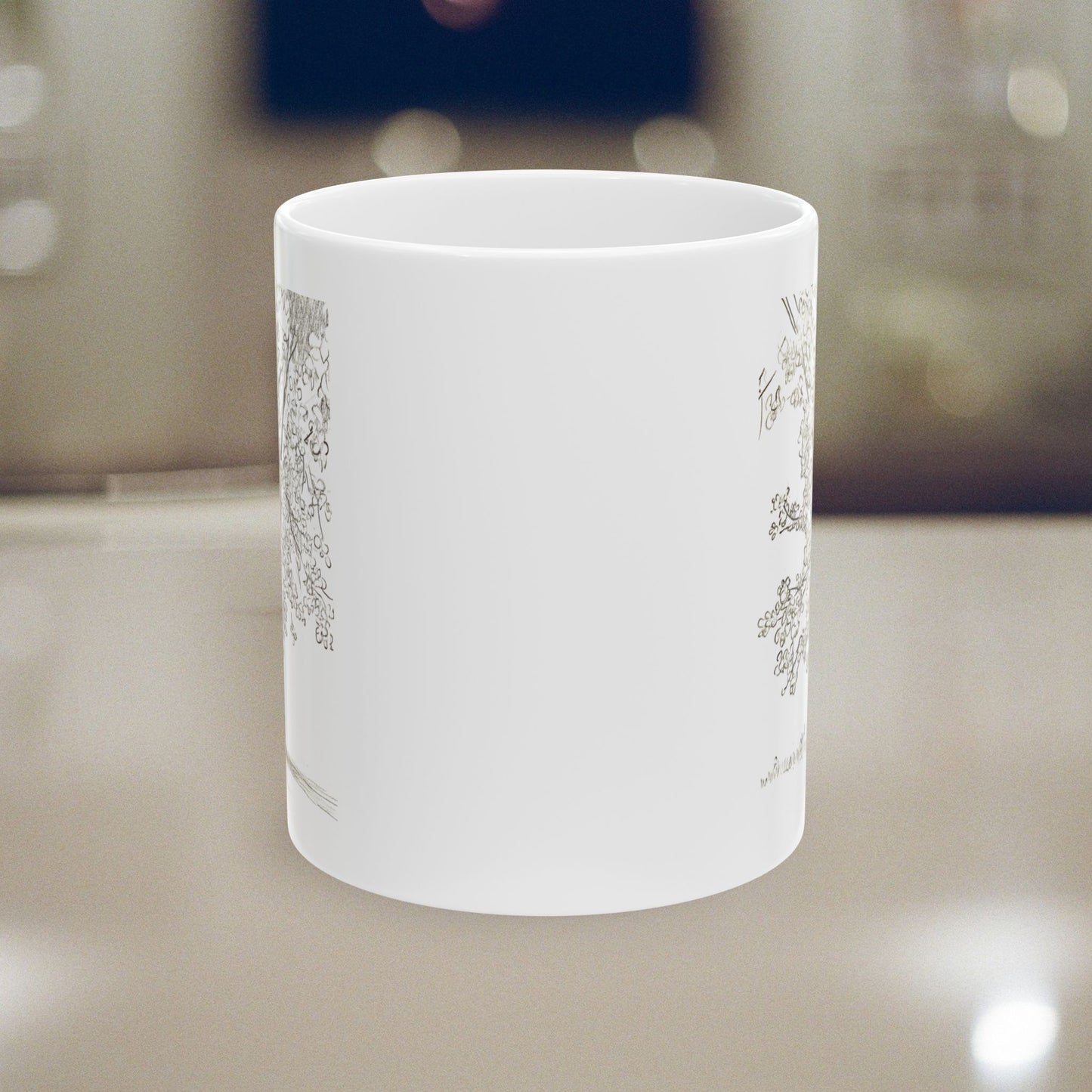 Budding Tree Ceramic Mug - 11oz & 15oz