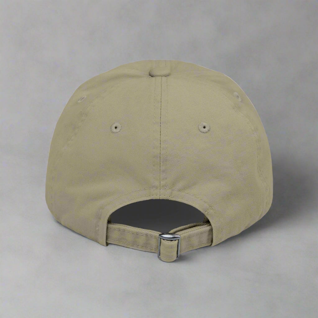 Monkey Holding Orange Unisex Distressed Cap