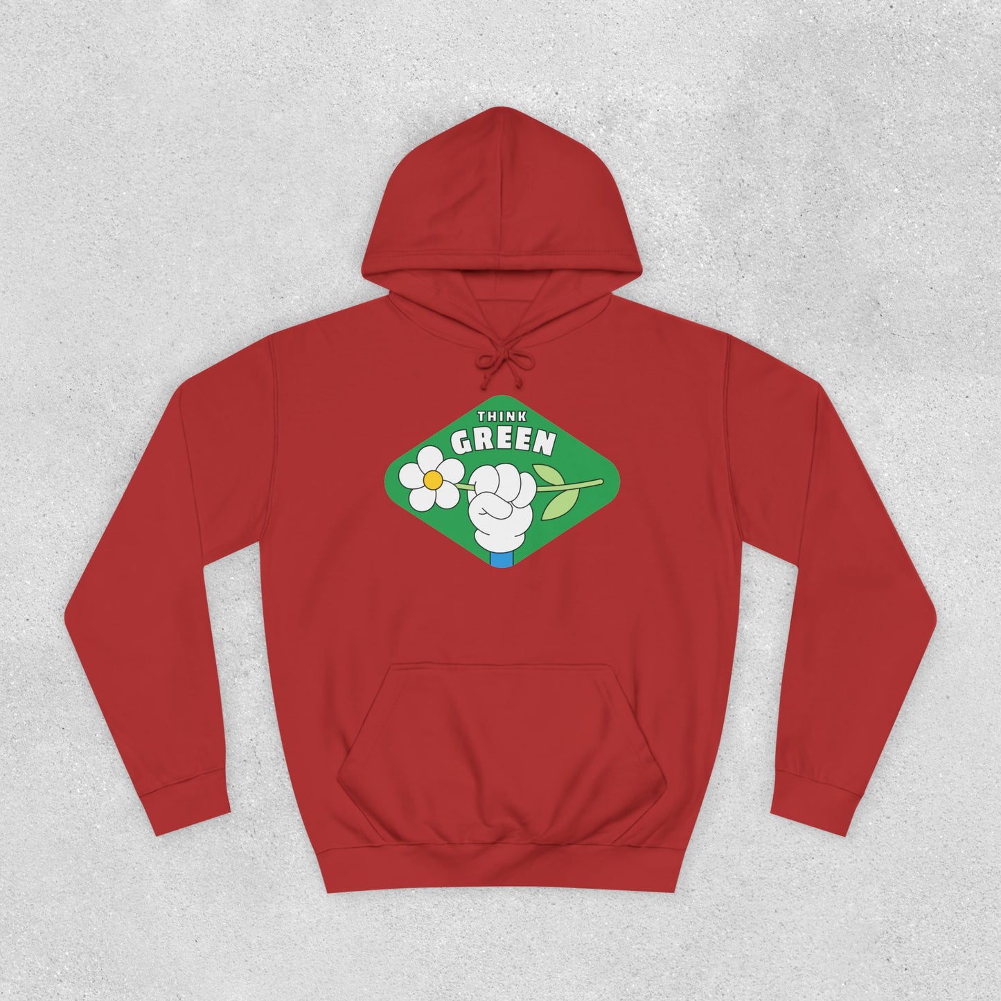 Think Green College Hoodie