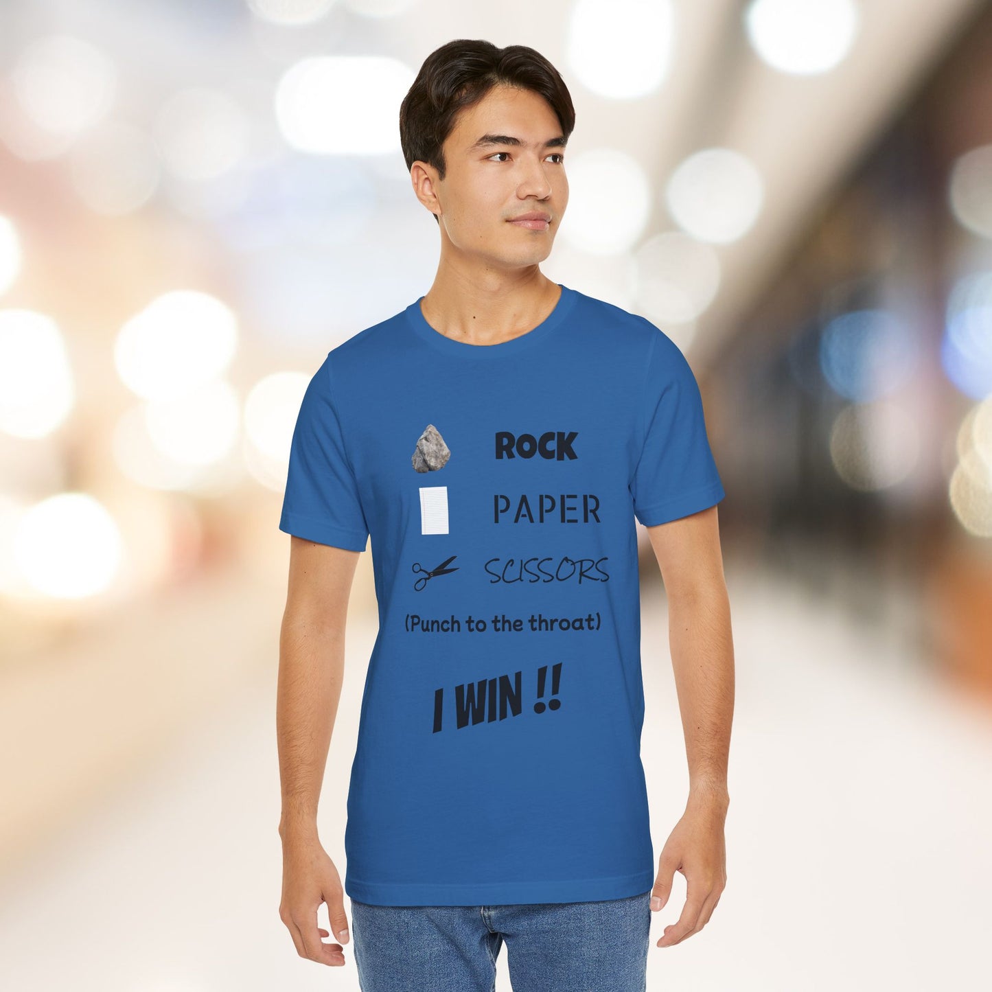 I Win! Rock Paper Scissors Tee