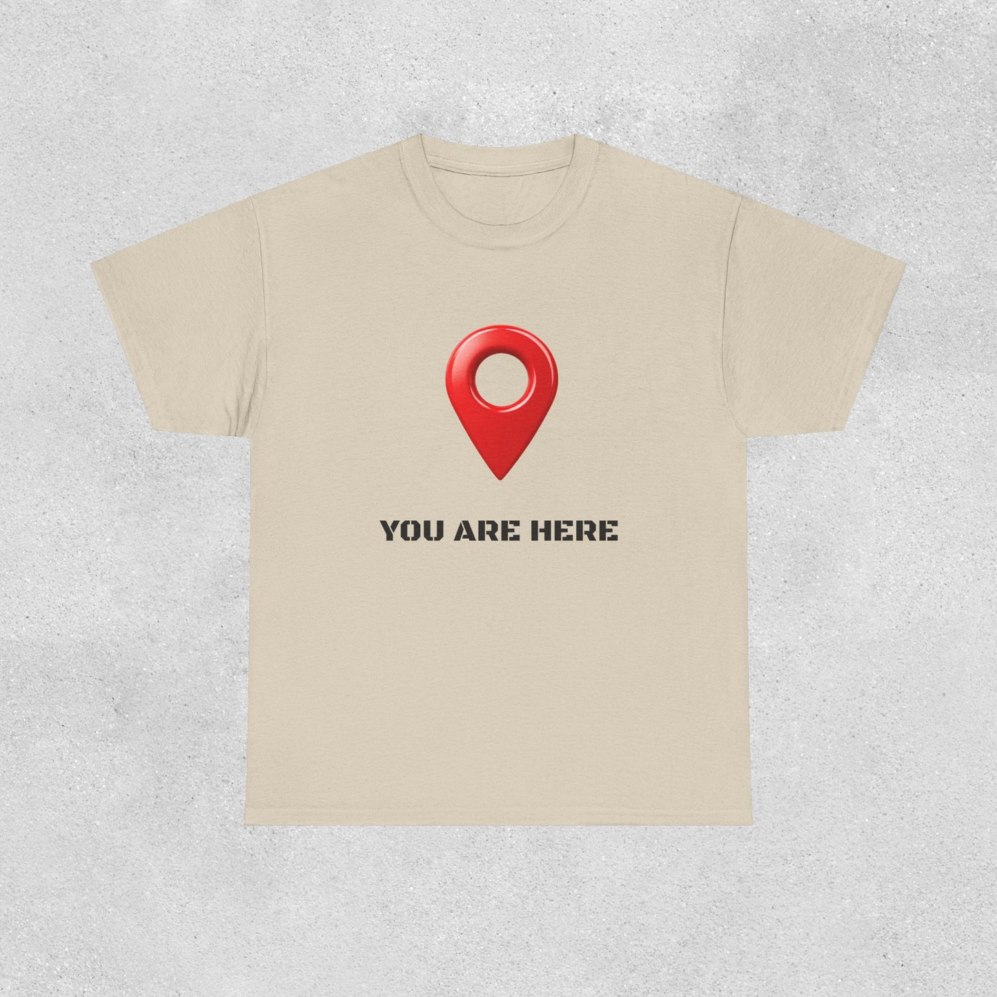 You Are Here Cotton Tee