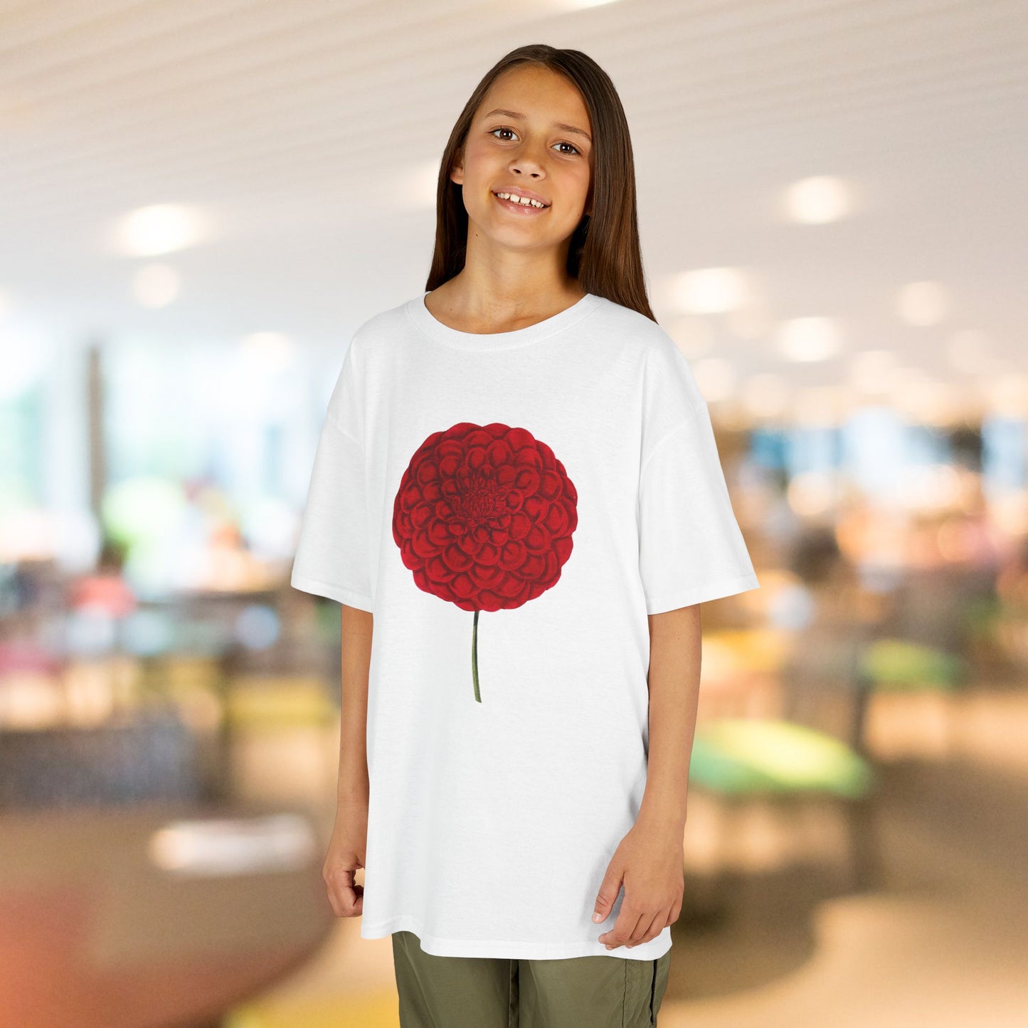Red Dahlia Kids Heavy Cotton™ Tee