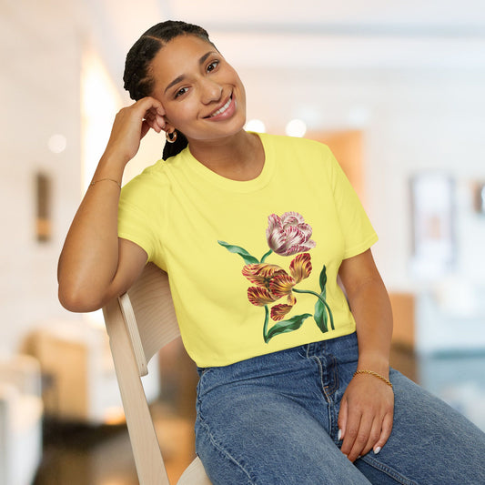 Two Tulips Artistic Softstyle T-Shirt