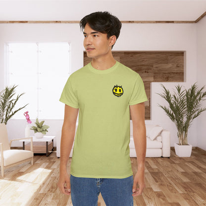 Irritated Smiley Face Cotton Tee
