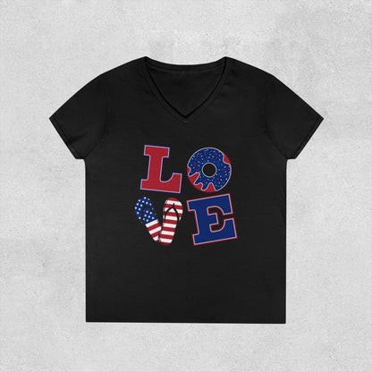 "Love" this V-Neck T-Shirt
