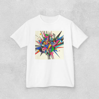Colorful Geometric Kids Heavy Cotton™ Tee