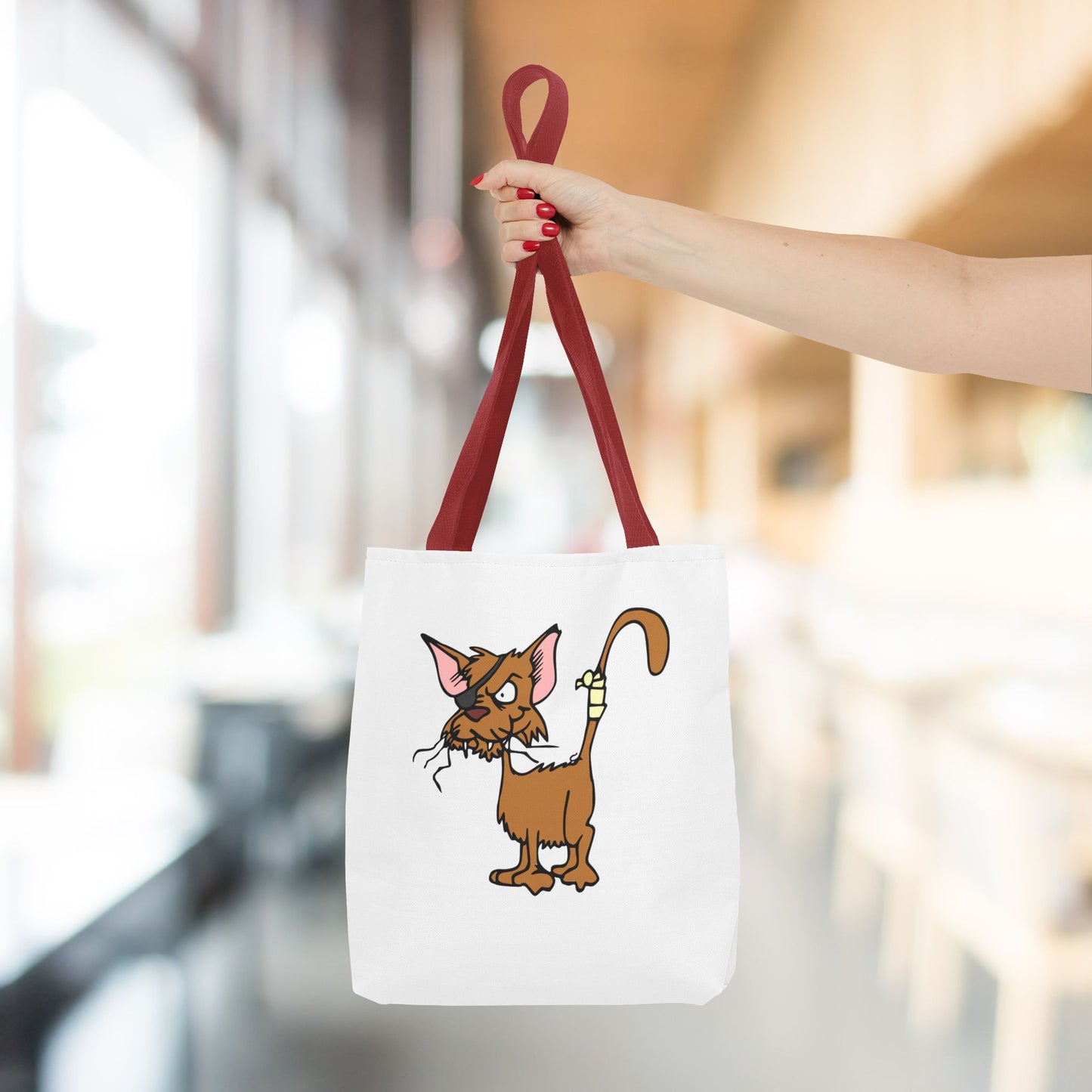 Crunchy Cat Tote Bag