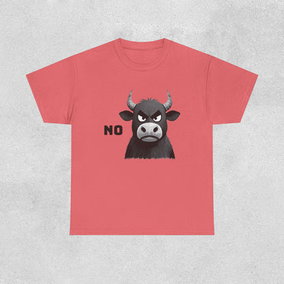 'NO' Bull Graphic Shirt