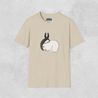 Artistic Bunny Unisex Softstyle T-Shirt
