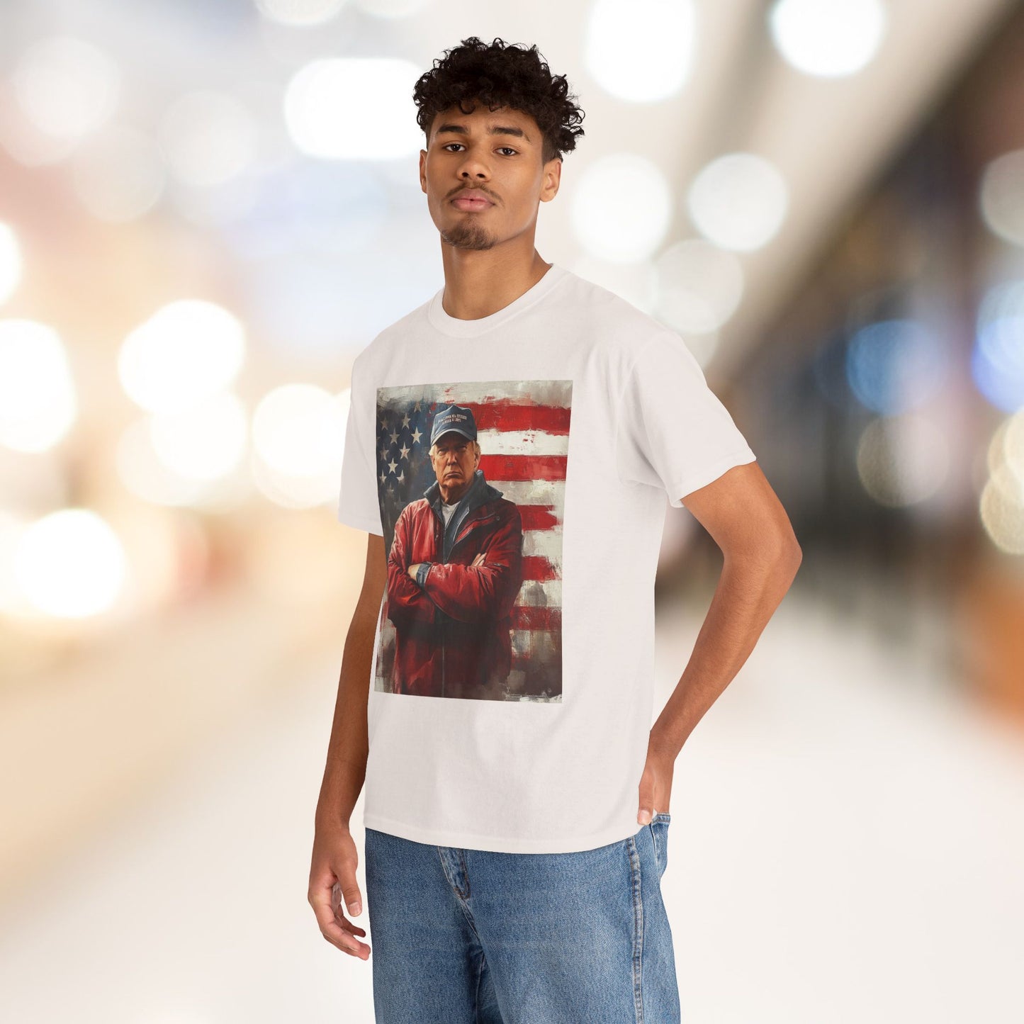 American Pride Unisex Heavy Cotton Tee