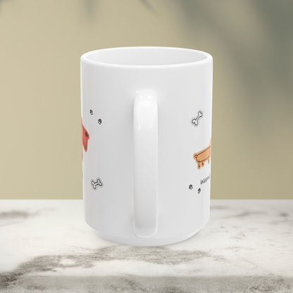 Pup Cup Ceramic Mug - 11oz & 15oz